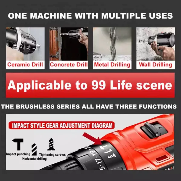cn-11134207-7r98o-m0cpfb9s09jid5 Cordless Drill Impact Drill 188VF Barena Electric Screwdriver impact drill With 32pcs drill bit set